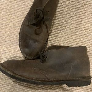 Crewcut leather boots size 6 made in Italy